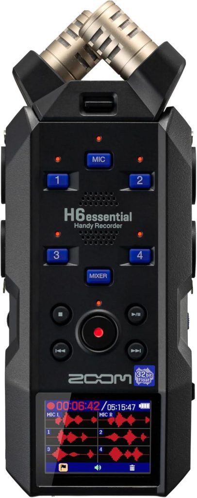 Best Portable Recorder – Zoom H6essential 32-Bit Float Review