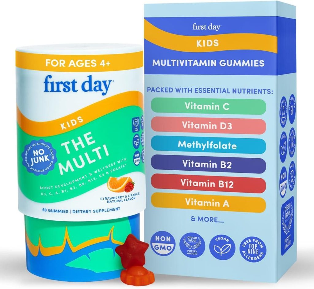 Best Kids Vitamins – First Day Kids Multivitamin Gummies Review