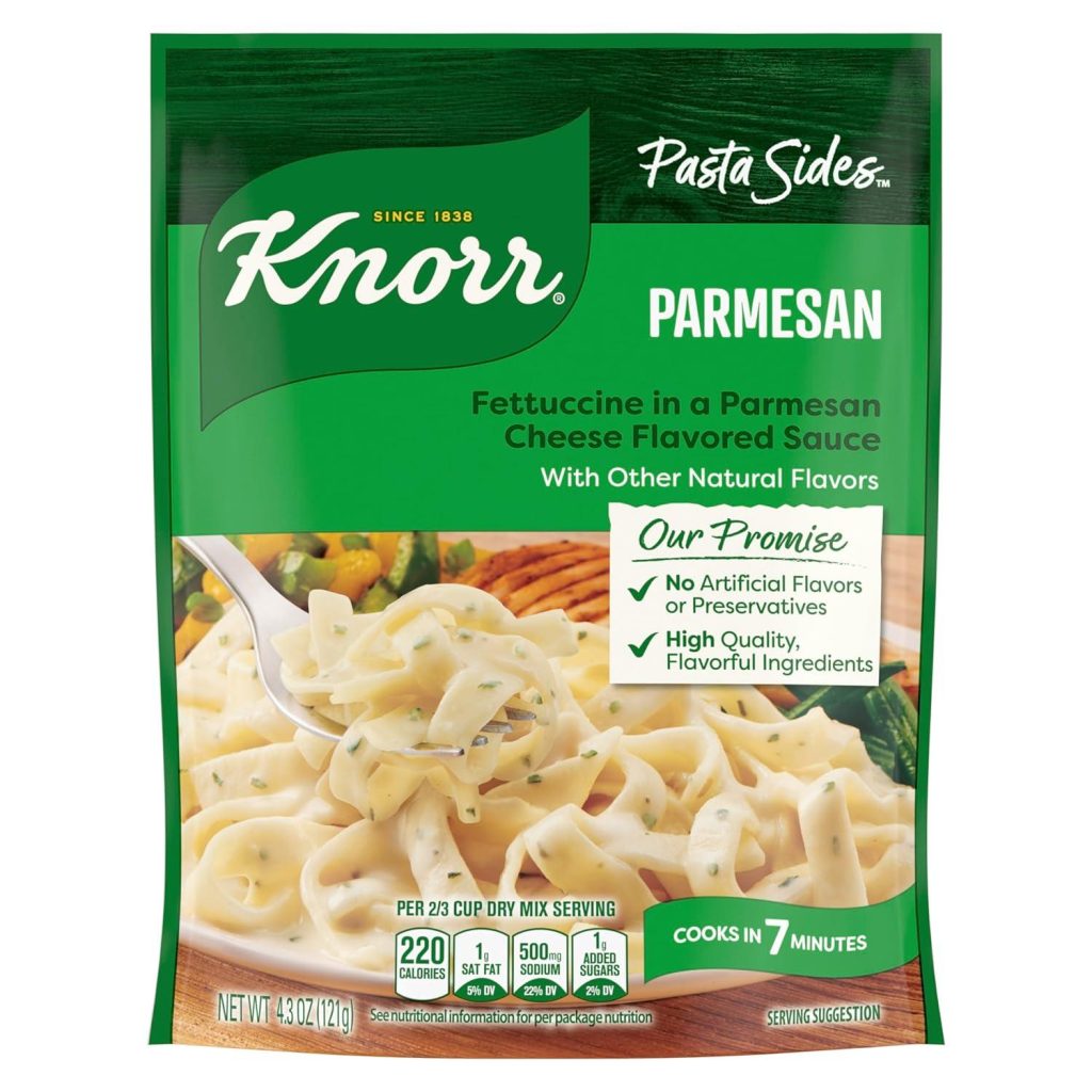 Best Pasta Side Dish – Knorr Pasta Sides Parmesan Review