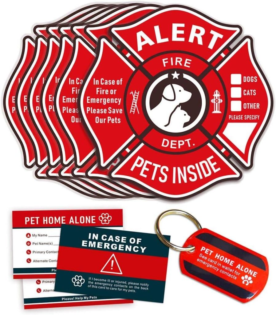 Best Pet Safety – Pet Alert Stickers Window Decals Review