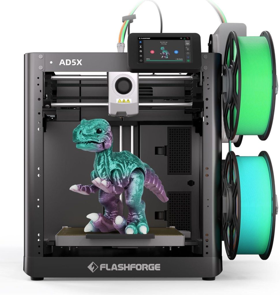 Best 3D Printer – FLASHFORGE AD5X Multi-Material 4-Color Review