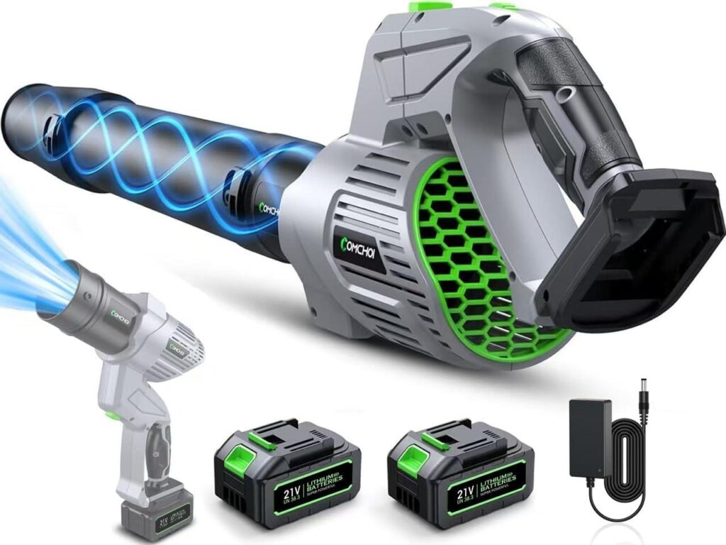 Best Leaf Blower – Comchoi Electric Cordless 680 CFM Review