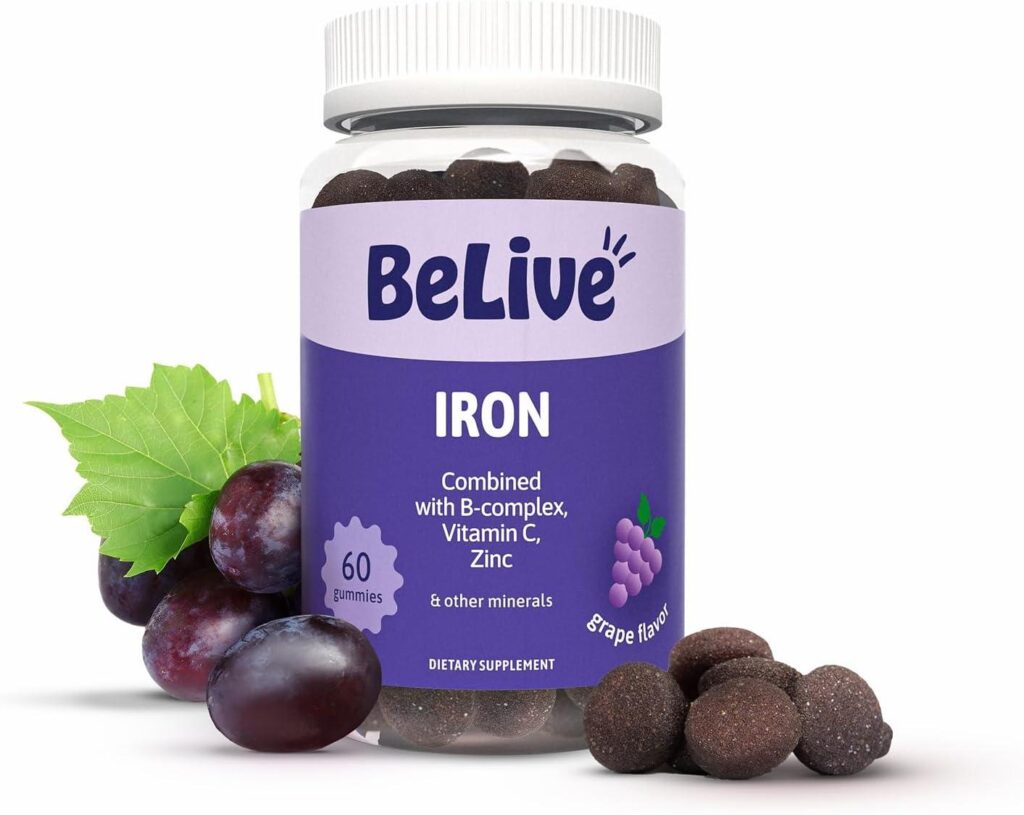 Best Vegan Iron Gummies – BeLive Multivitamin Supplement Review