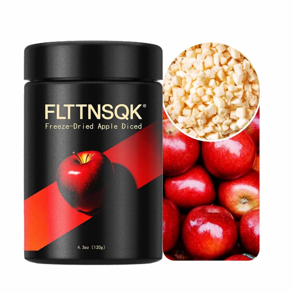 Best Fruit Snacks – Freeze-Dried Apple Diced, 120g Review