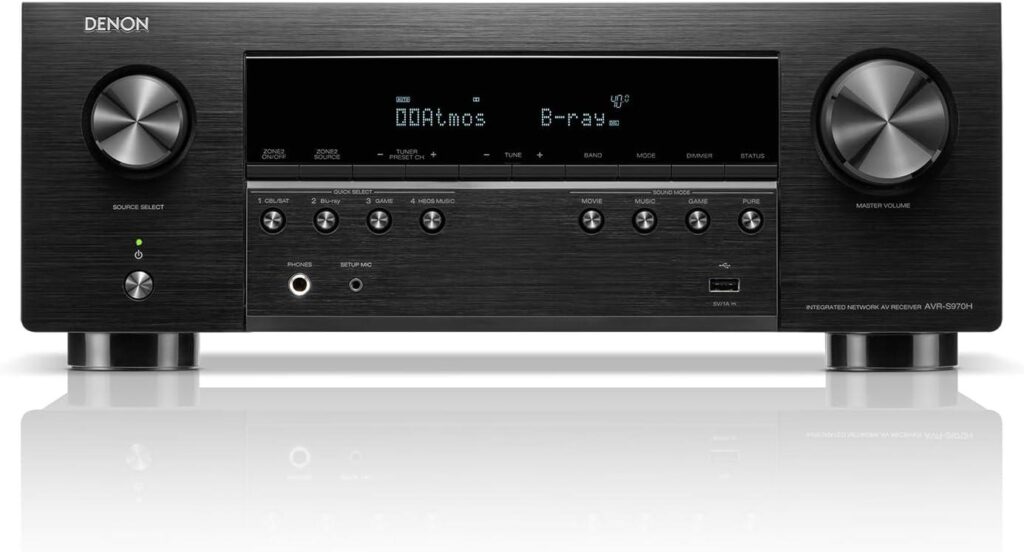 Best Home Audio Receiver – Denon AVR-S970H 8K Review