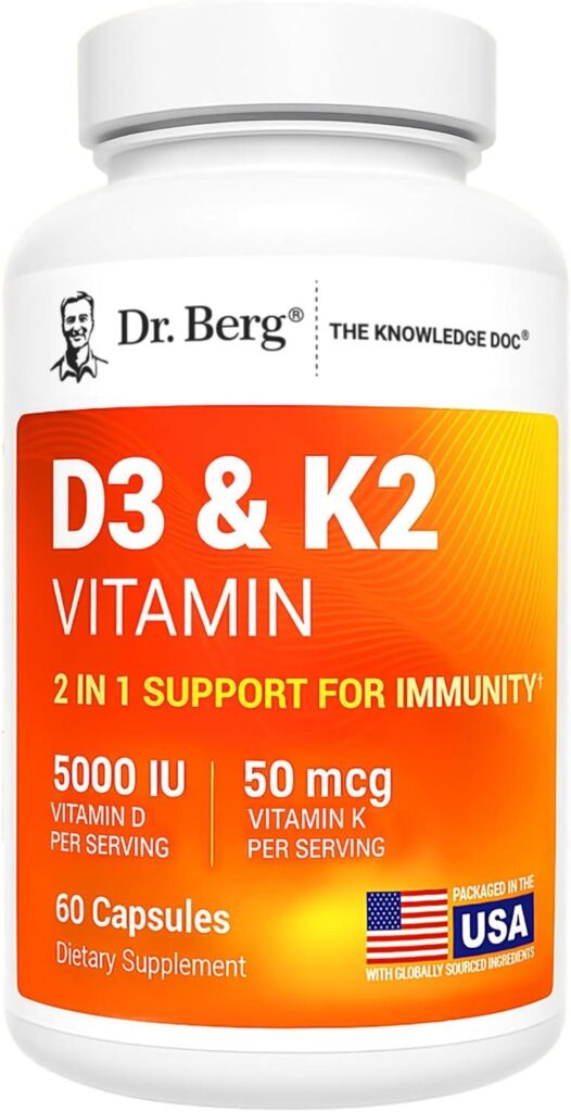 Best Vitamin D Supplement – Dr. Berg Maximum Strength D3 K2 Review