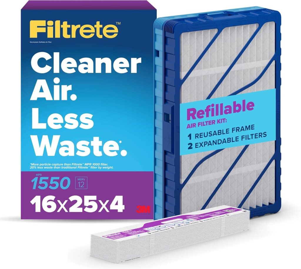Best Air Filter – Filtrete 16x25x4 Refillable Starter Kit Review