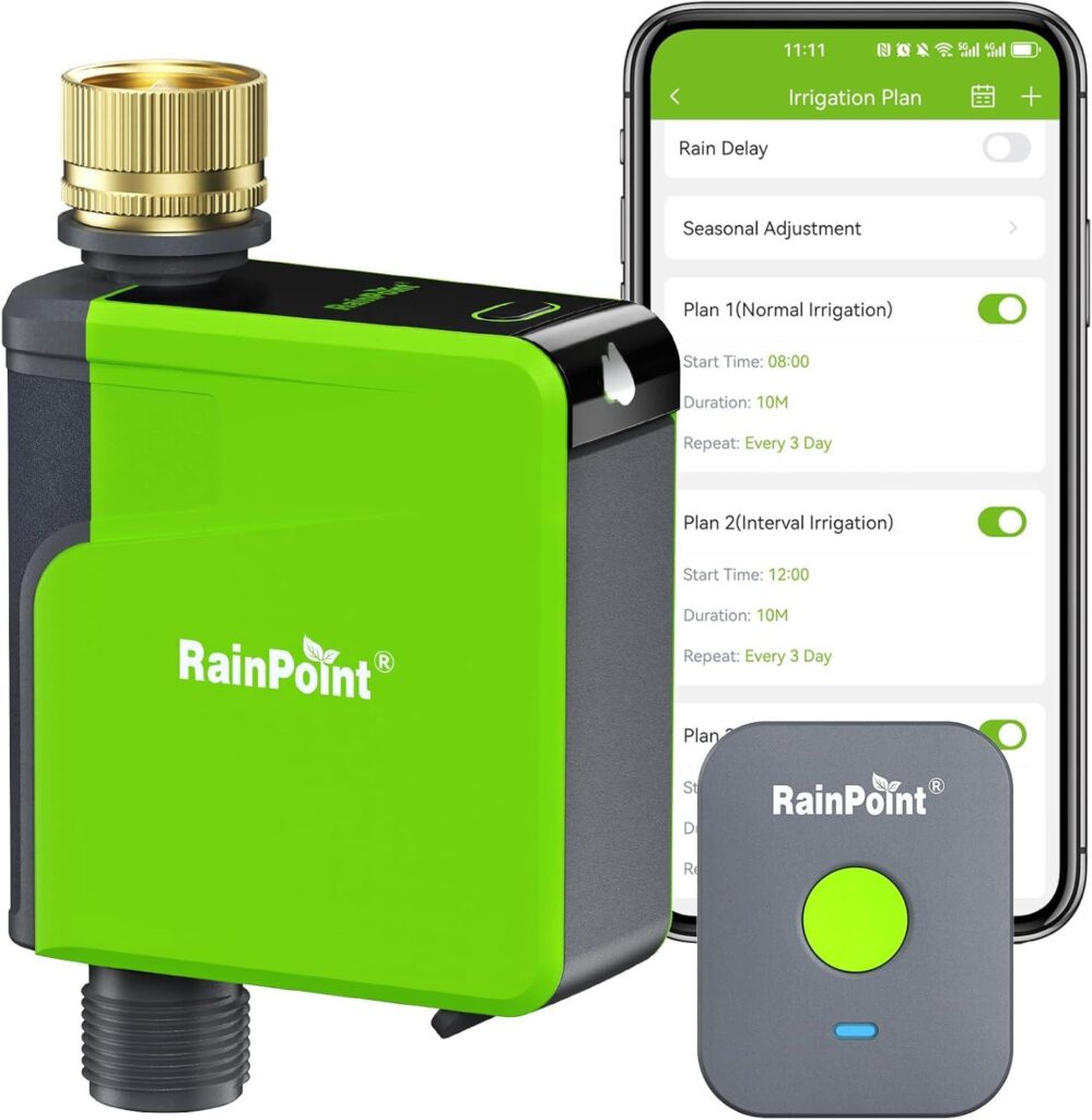 Best Smart Sprinkler Timer – RAINPOINT WiFi Hose Timer Review