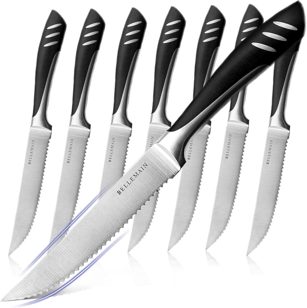 Best Steak Knives – Bellemain Premium Steak Knives Set of 8 Review