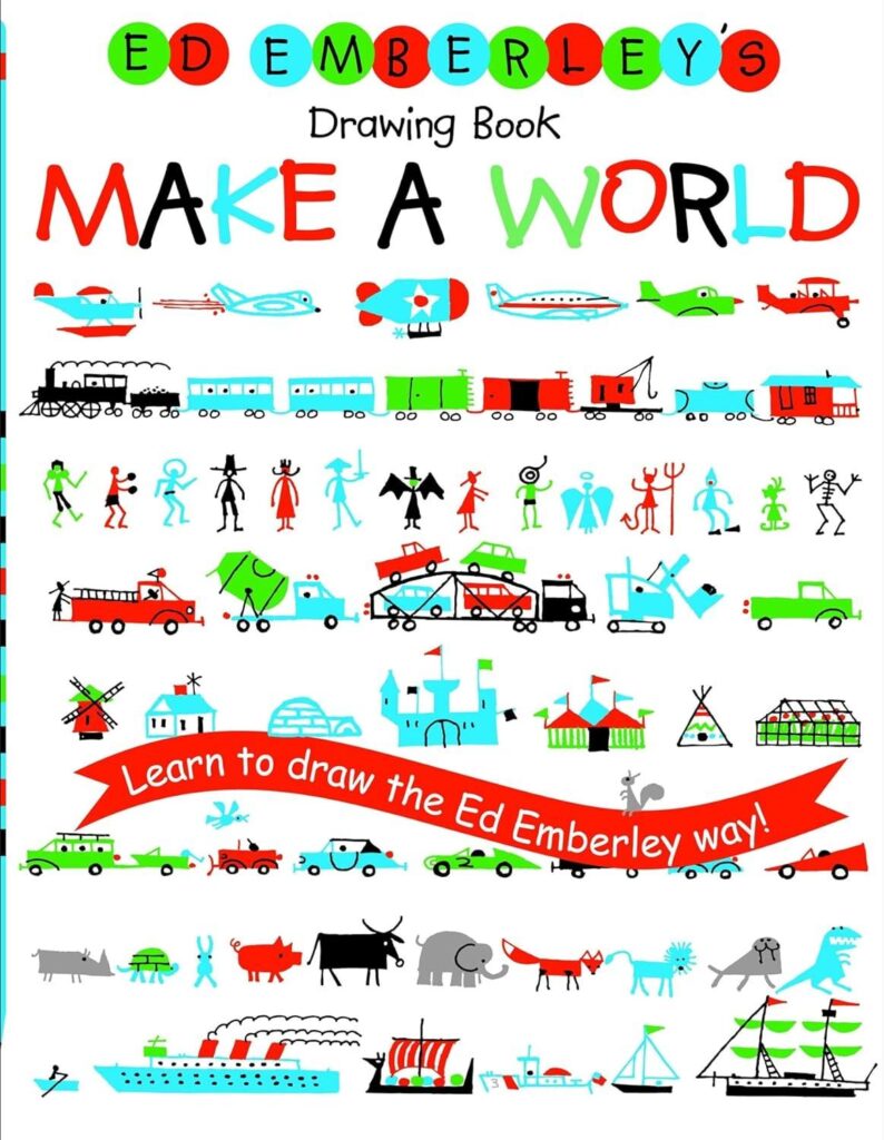 Best Drawing Book – Ed Emberley’s Drawing Book: Make a World Review
