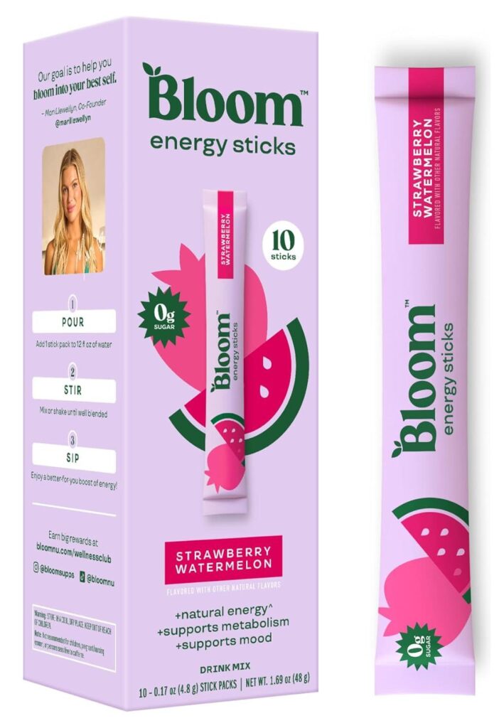 Best Energy Drink – Bloom Nutrition Powder Packets Review