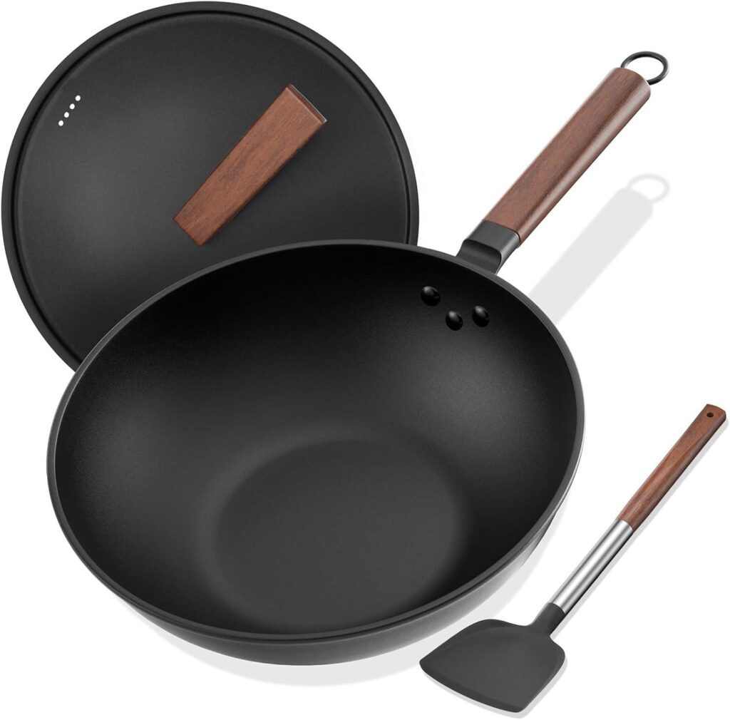 Best Cookware – Carbon Steel Wok, 13-Inch, Pre-Seasoned Review