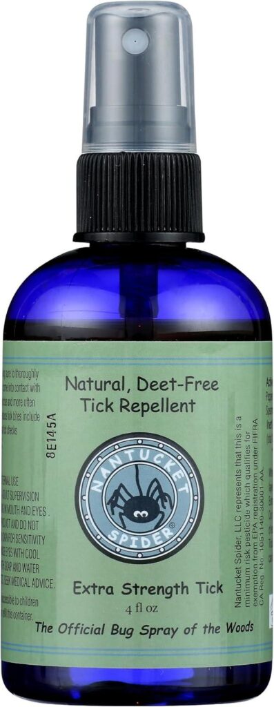 Best Tick Repellent – Nantucket Spider Extra Strength 4 oz Review