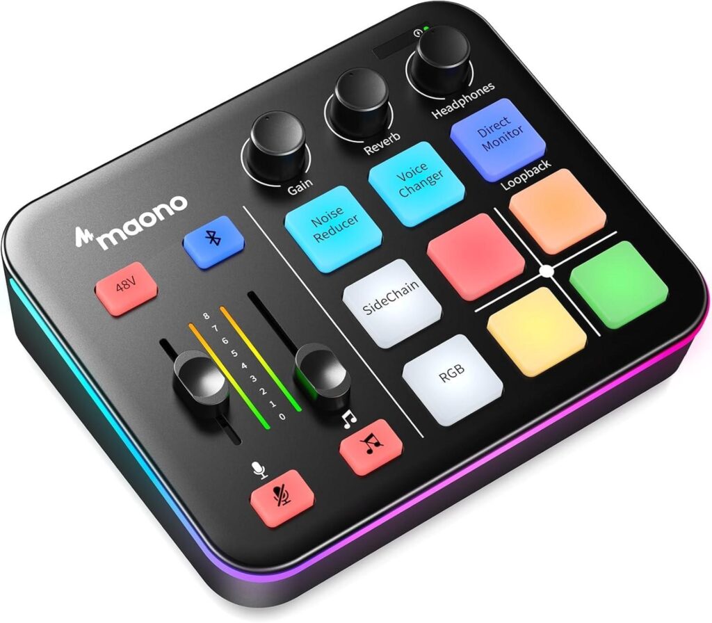 Best Gaming Mixer – MAONO Audio Mixer Review