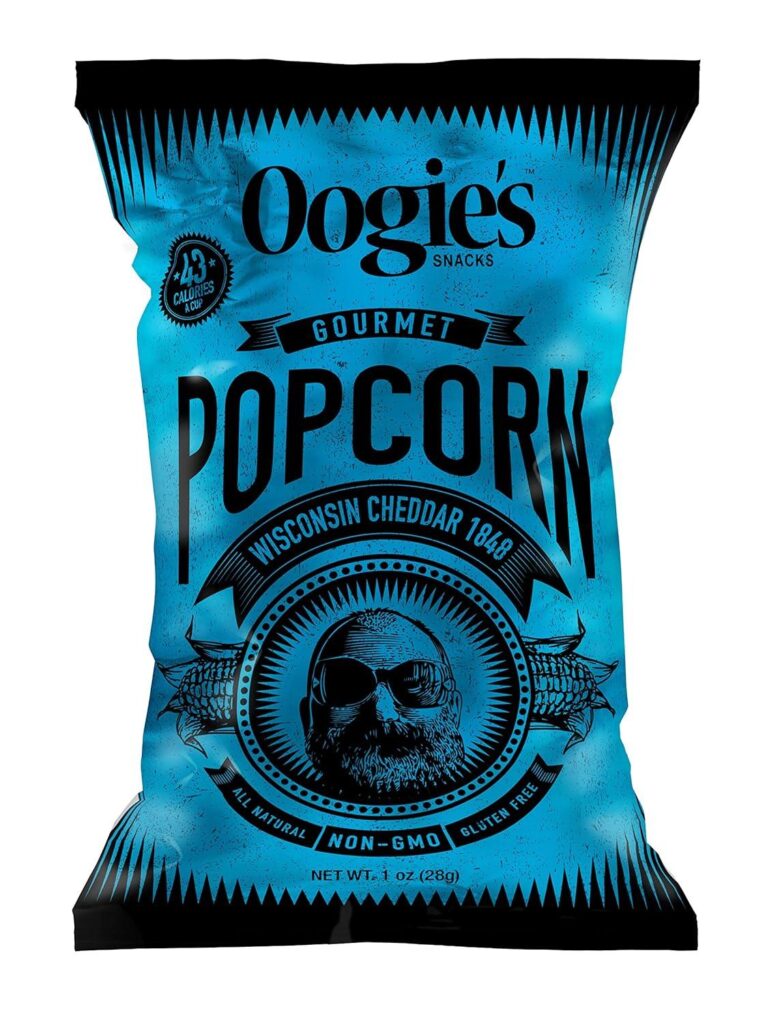 Best Snack – Oogie’s Gourmet Popcorn | 20 Pack | Wisconsin Cheddar Review