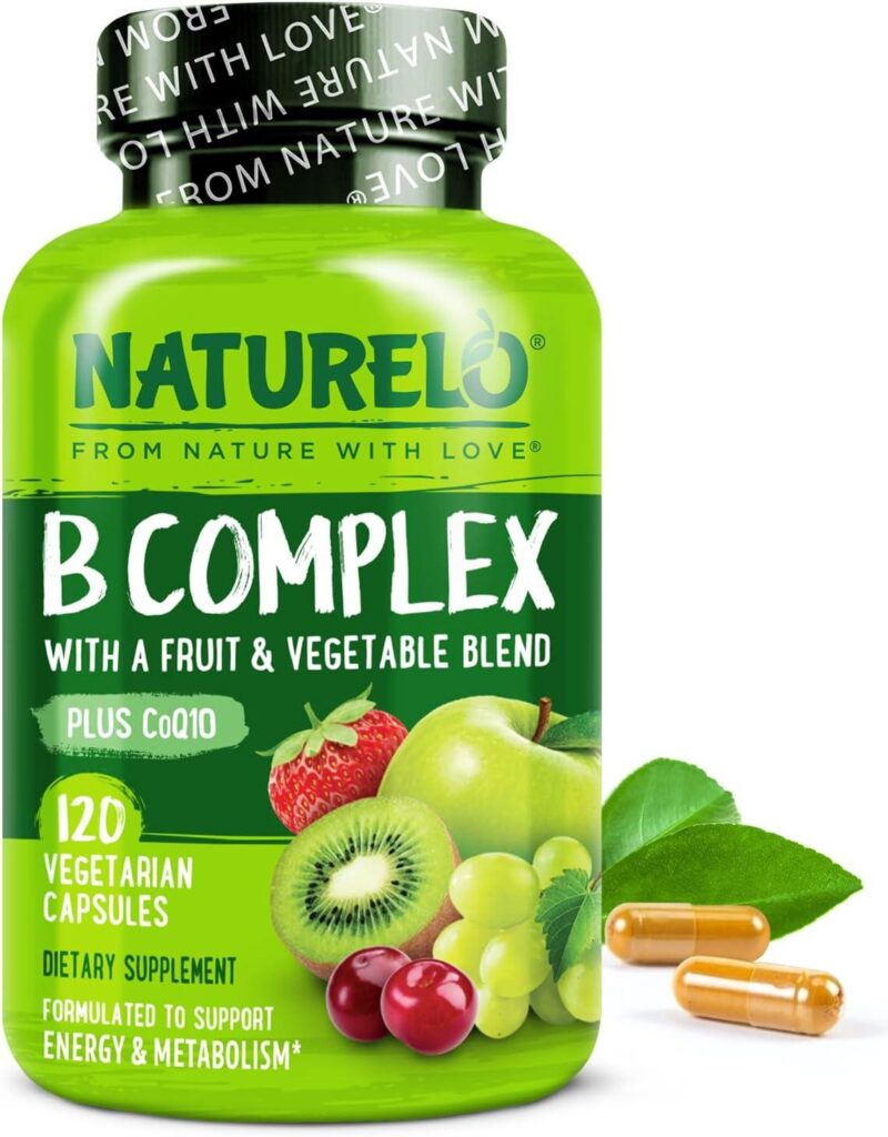 Best B Complex – NATURELO Vitamin B Complex,120 Capsules Review