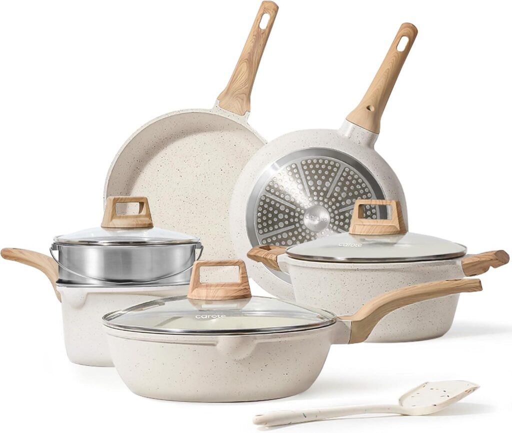 Best Cookware – CAROTE Pots and Pans Set Nonstick Review