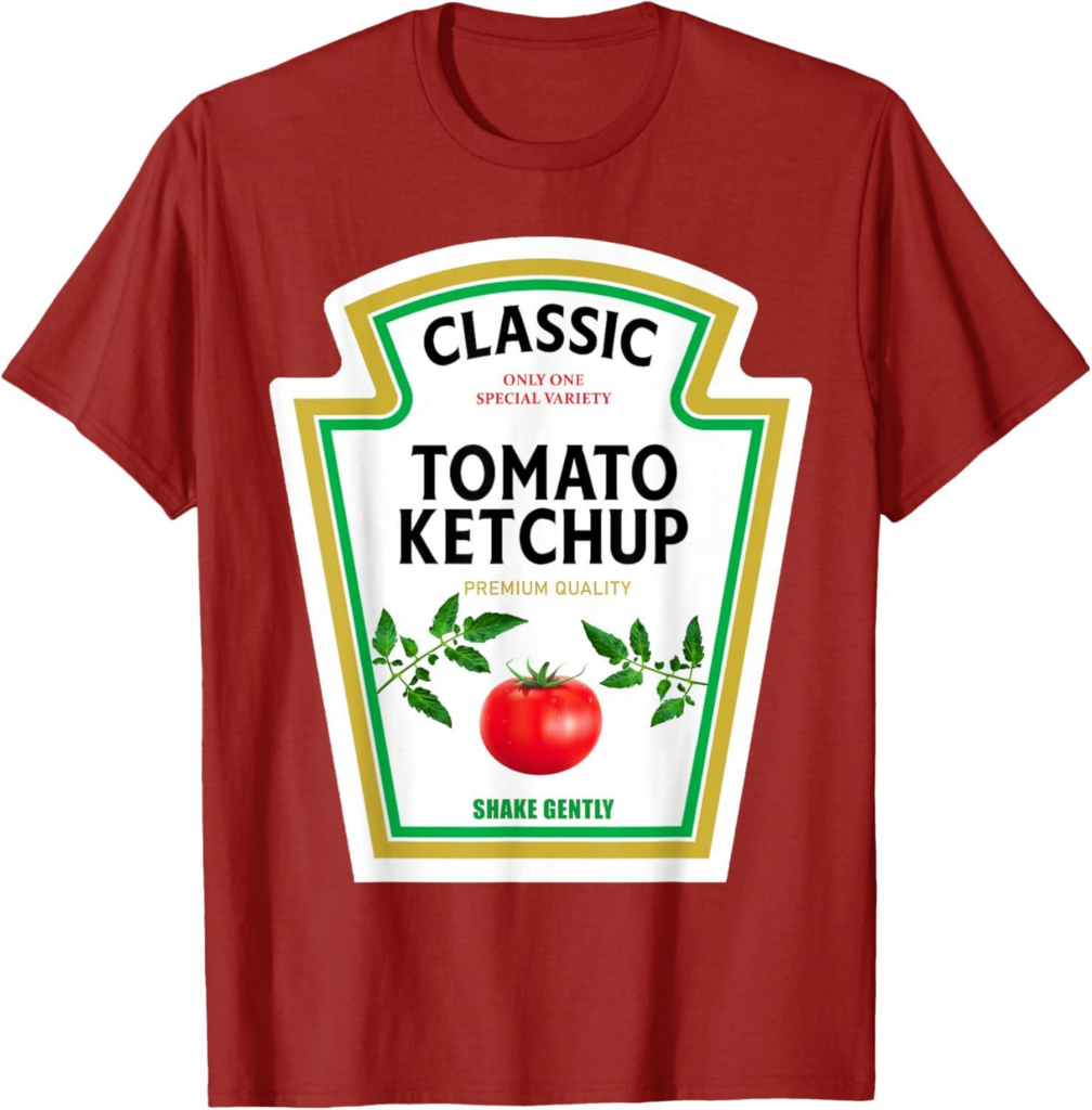 Best Novelty T-Shirt – Ketchup Halloween 2024 Costume Review