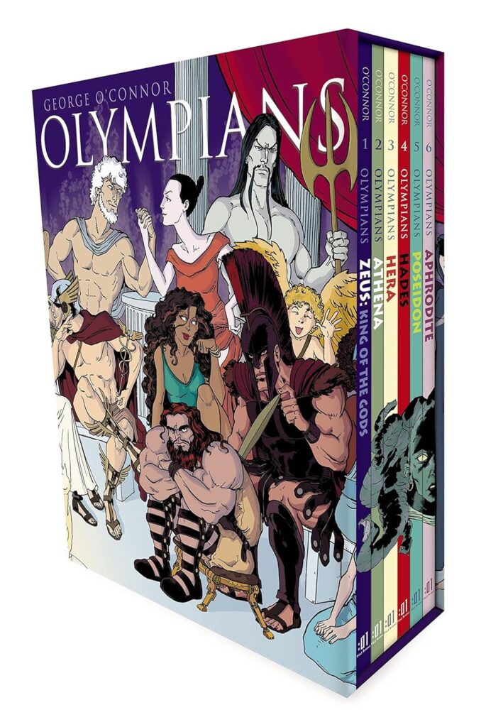 Best Children’s Graphic Novels – Olympians Boxed Set Review