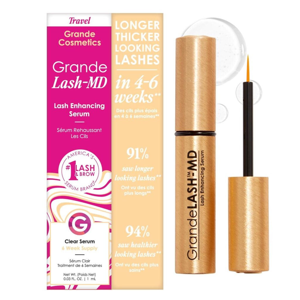 Best Eyelash Enhancer – Grande Cosmetics GrandeLASH-MD Serum Review