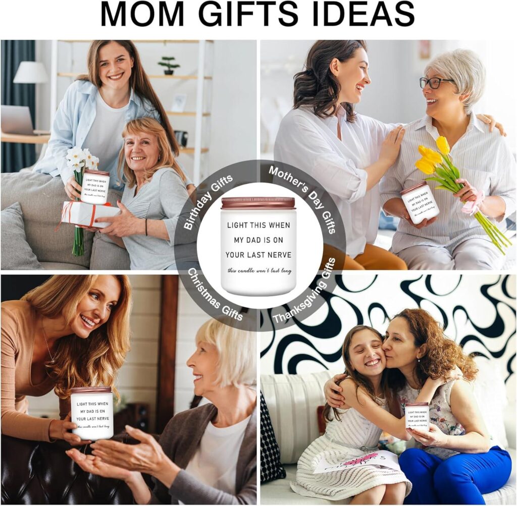Best Funny Gifts – Homsolver Gifts for Mom, Funny Lavender Candle Review