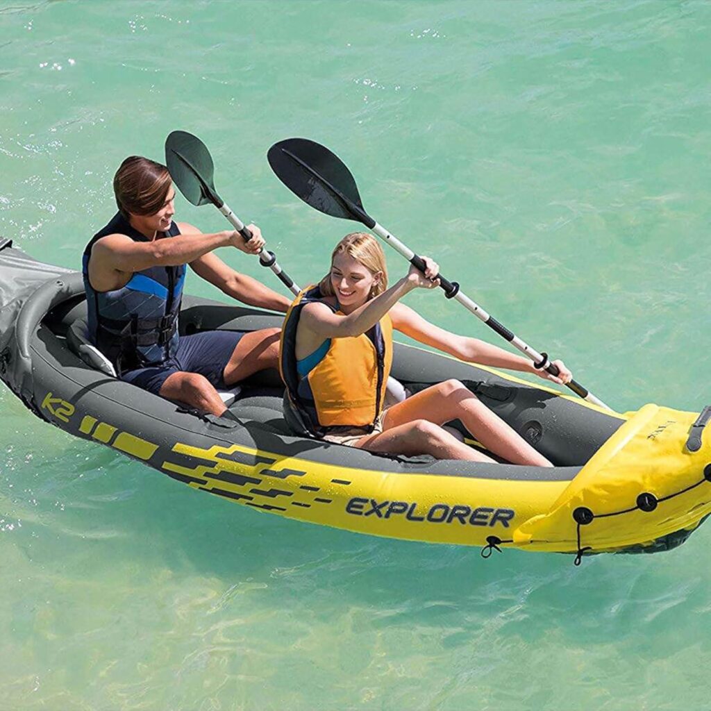 Best Inflatable Kayak – Intex 68307EP Explorer K2 Review