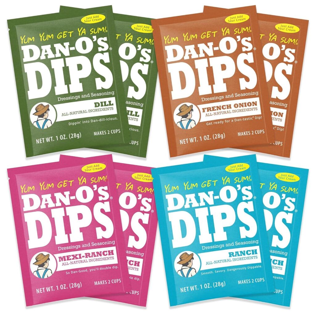 Best Dip Mixes – Dan-O’s Dips Variety Pack (8 Pack) Review