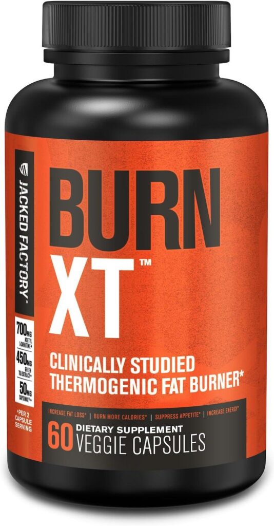 Best Fat Burner – Jacked Factory Burn-XT Review – 60 Natural Pills
