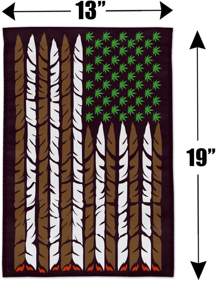 Best Home & Garden – Marijuana Weed USA Flag American Joint Review