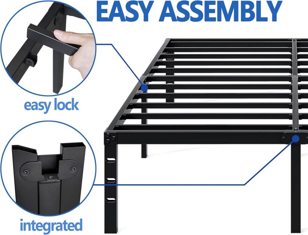 Best Metal Bed Frame – Queen Size Bed Frame with Storage Review