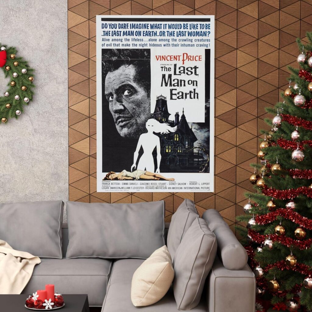 Best Art Decor – THE LAST MAN ON EARTH 1964 – Paper Movie Poster Review