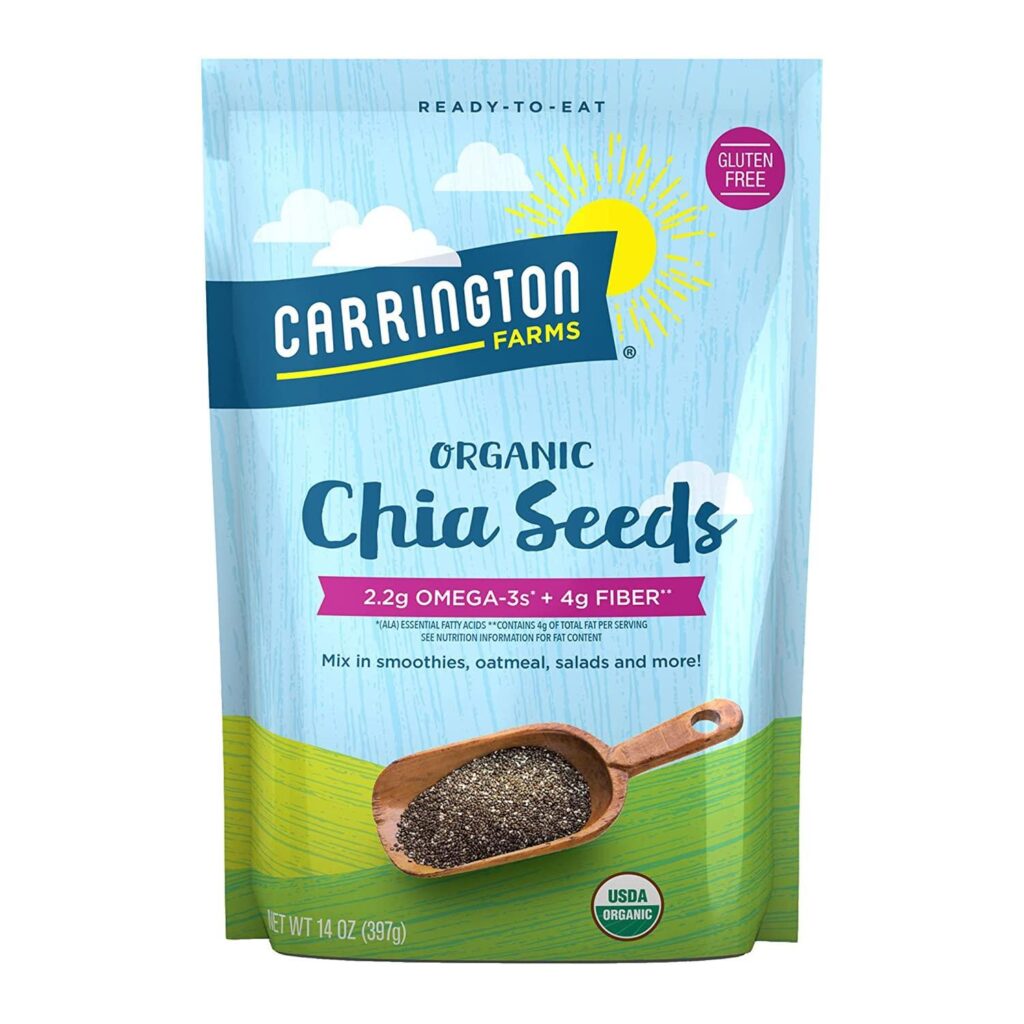 Best Organic Chia Seeds – Carrington Farms Gluten Free Review