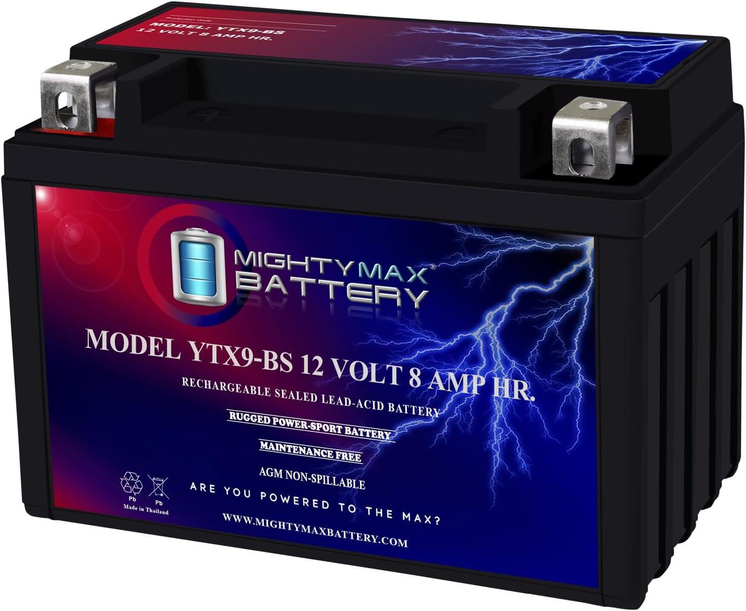 Best Motorcycle Battery - 12V 8AH 135CCA Maintenance Free AGM Rechargeable Review