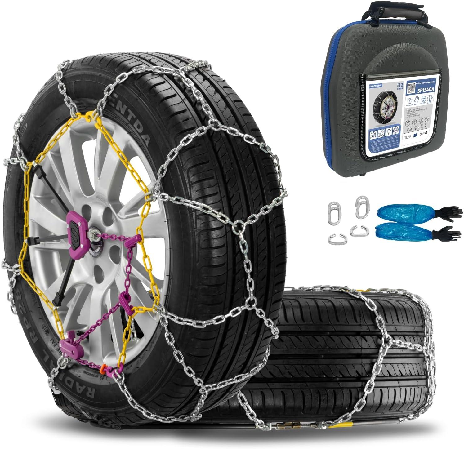 Best Auto Snow Chains - Review: Quick Fit, Reusable Traction