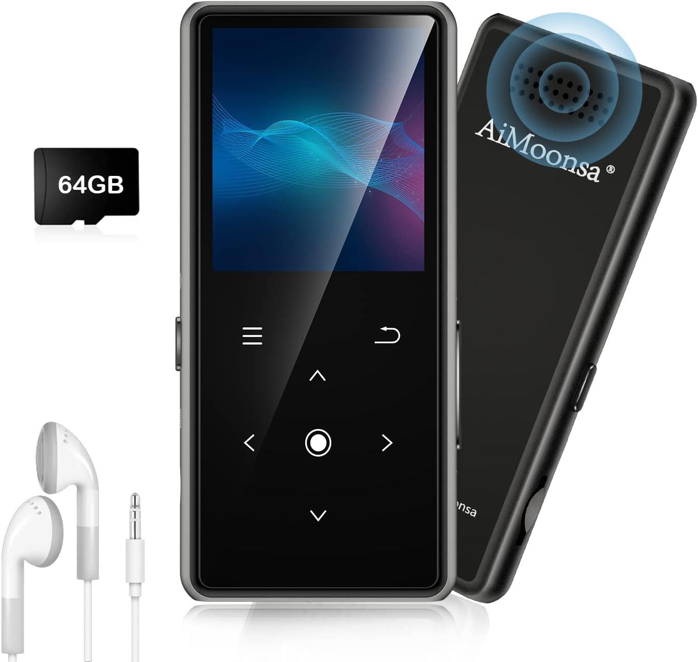 Best Electronics - AiMoonsa MP3 Player with Bluetooth 5.2 & Built-in Speaker Review