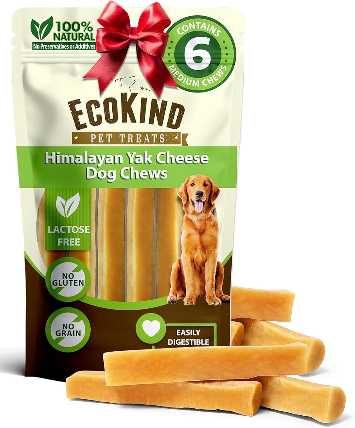 Best Dog Treat - EcoKind Himalayan Yak Cheese Chews (6pk)