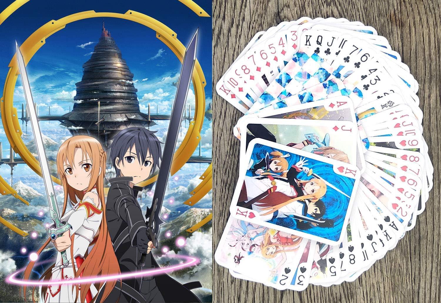 Best Anime Card Deck - SAO Kirito Asuna Poker Review