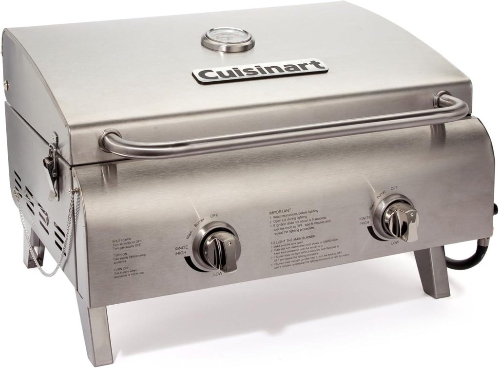 Best Travel Grill – Cuisinart Chef’s Style Portable Propane Grill 20000 BTU Review (60 Characters)