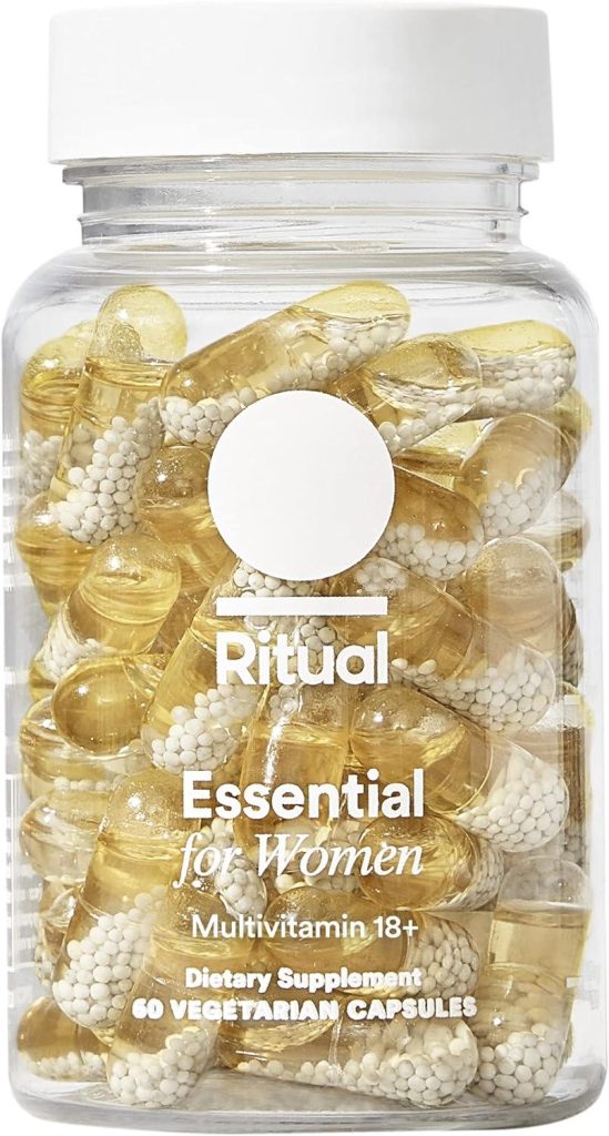Best Multivitamins Ritual Essential Omega-3 DHA Vitamin D3 Folate Non-GMO Clinical