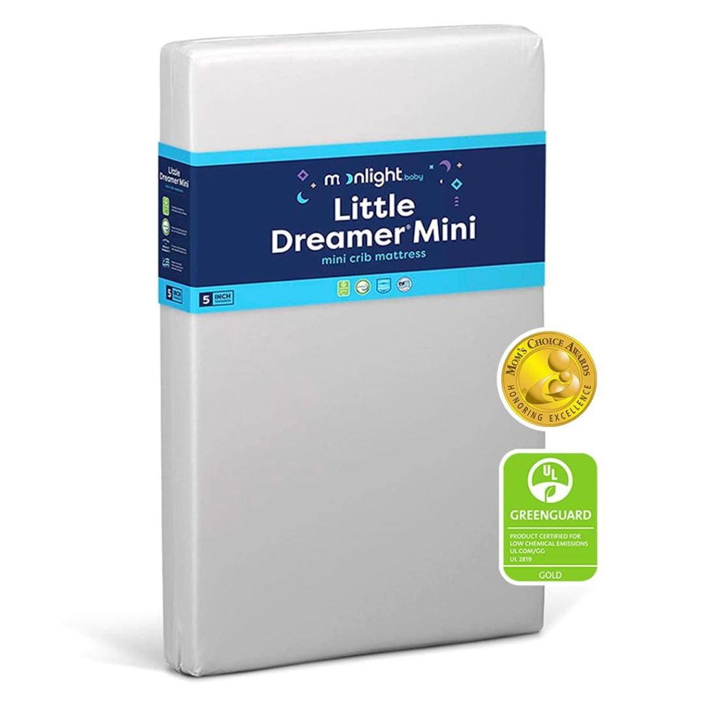 Best Crib Mattress – Moonlight Slumber Little Dreamer Mini Dual-Sided, Firm, Waterproof Review