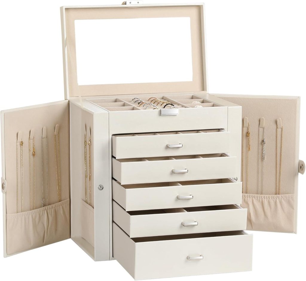 Best Jewelry Organizer – Frebeauty Large Jewelry Box Review
