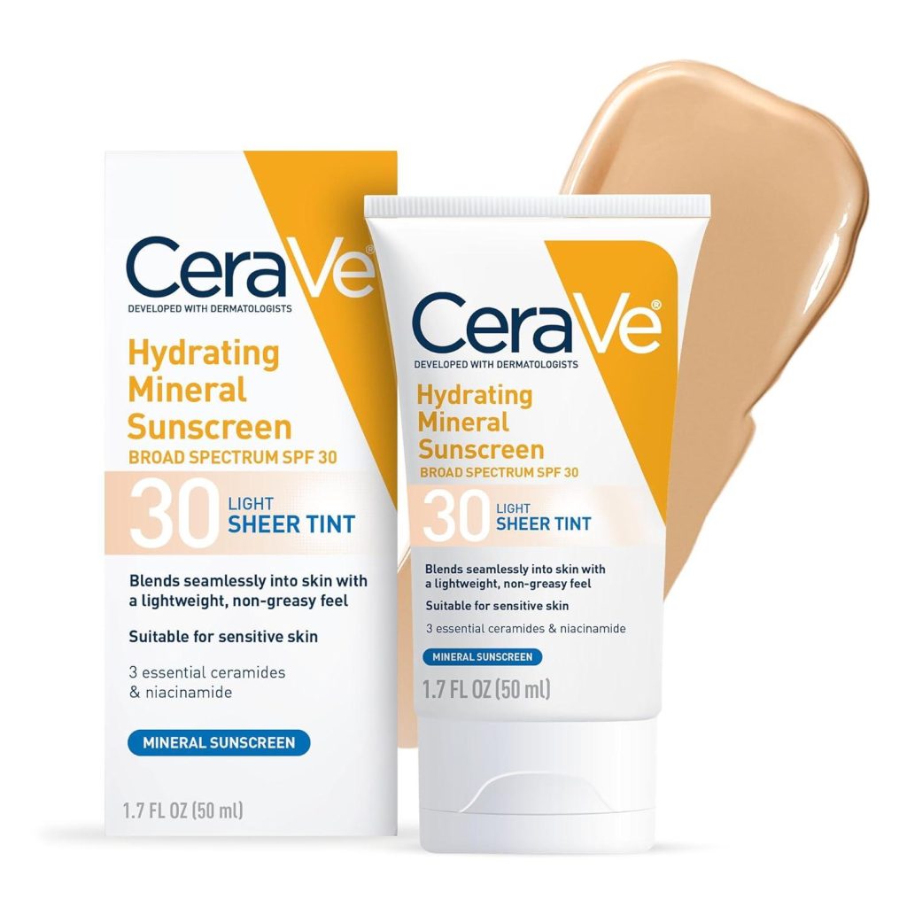 Best Tinted Sunscreen – CeraVe Hydrating Mineral SPF 30 Review