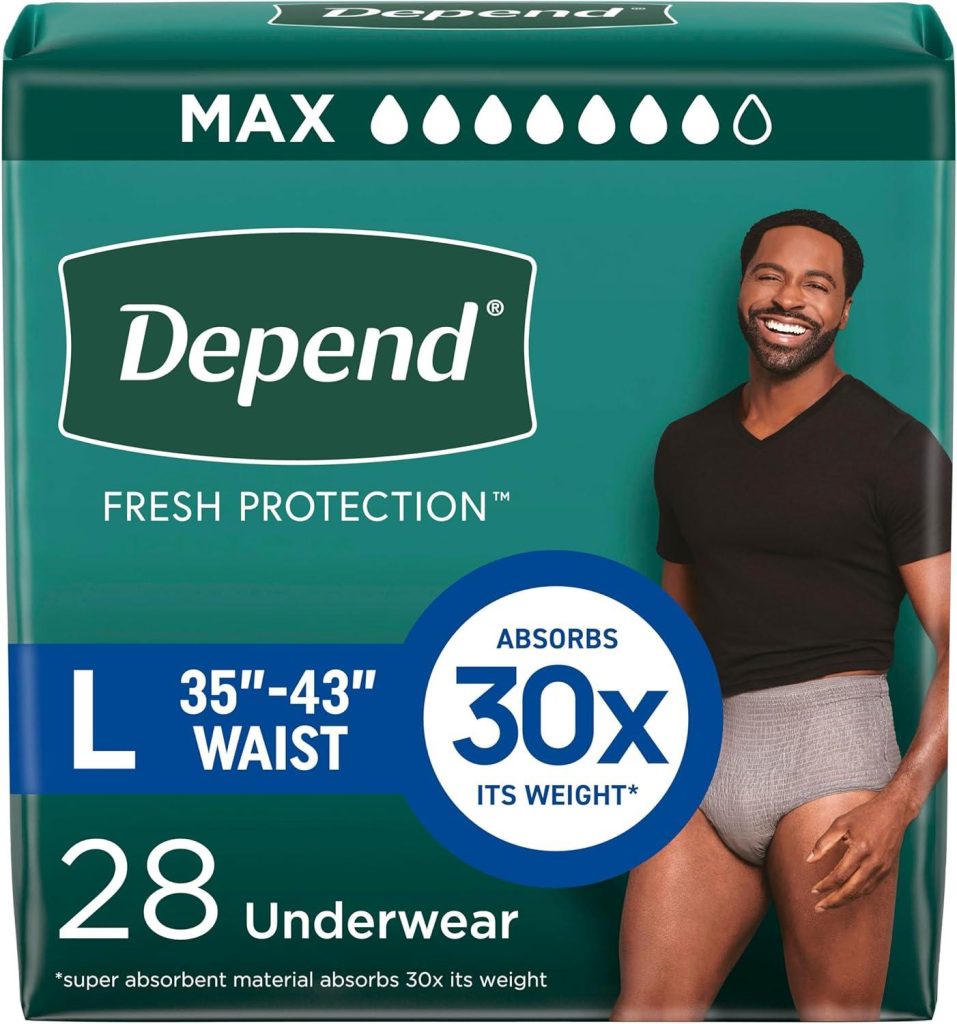 Best Incontinence Underwear – Depend Fresh Protection Review