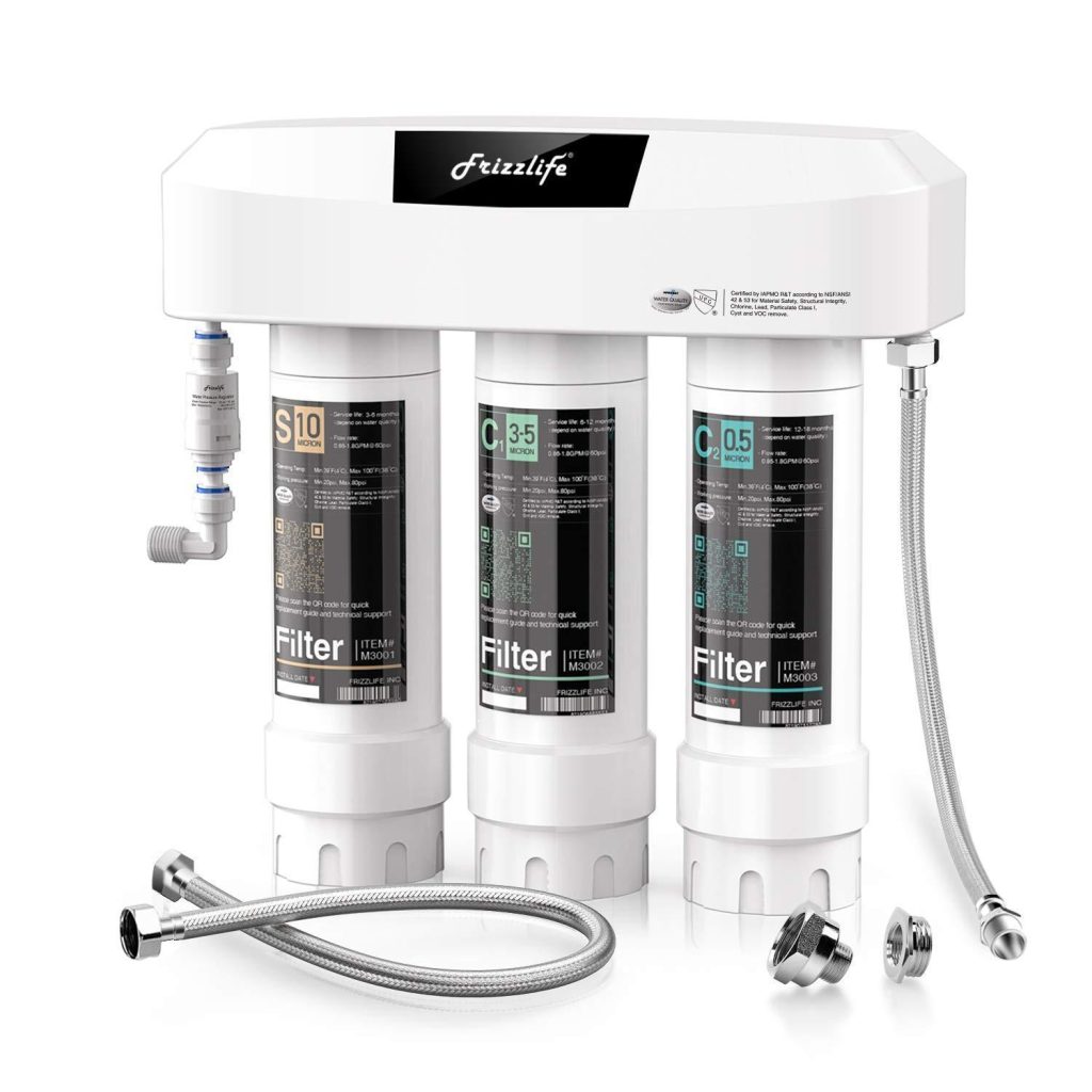 Best Water Filter – Frizzlife Under Sink System, NSF Certified Review