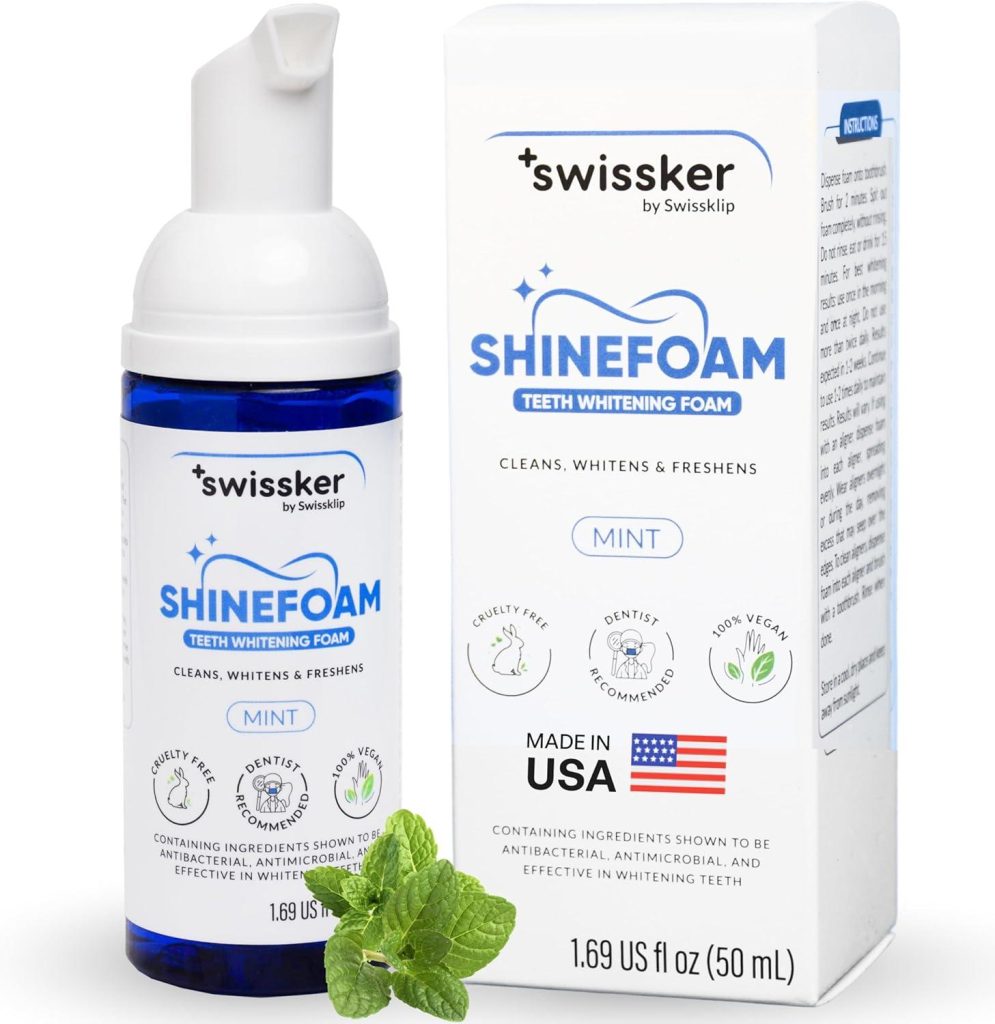 Best Teeth Whitener – Swissker by Swissklip ShineFoam Review