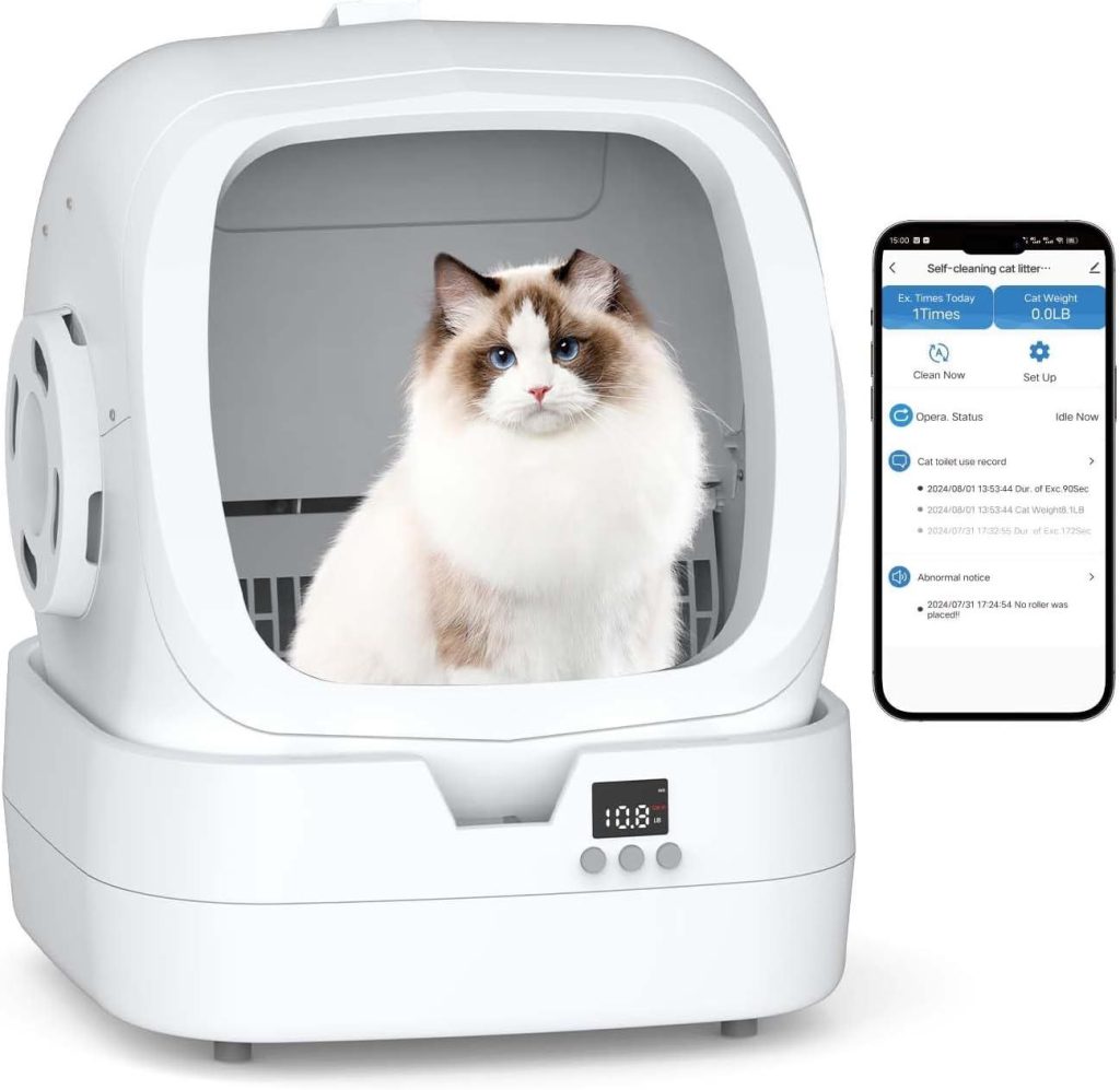 Best Automatic Cat Litter Box – Self Cleaning and App Controlled Review