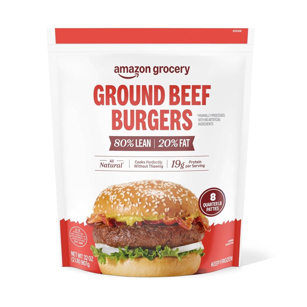 Best Ground Beef Burgers – Amazon Grocery 80% Lean Review