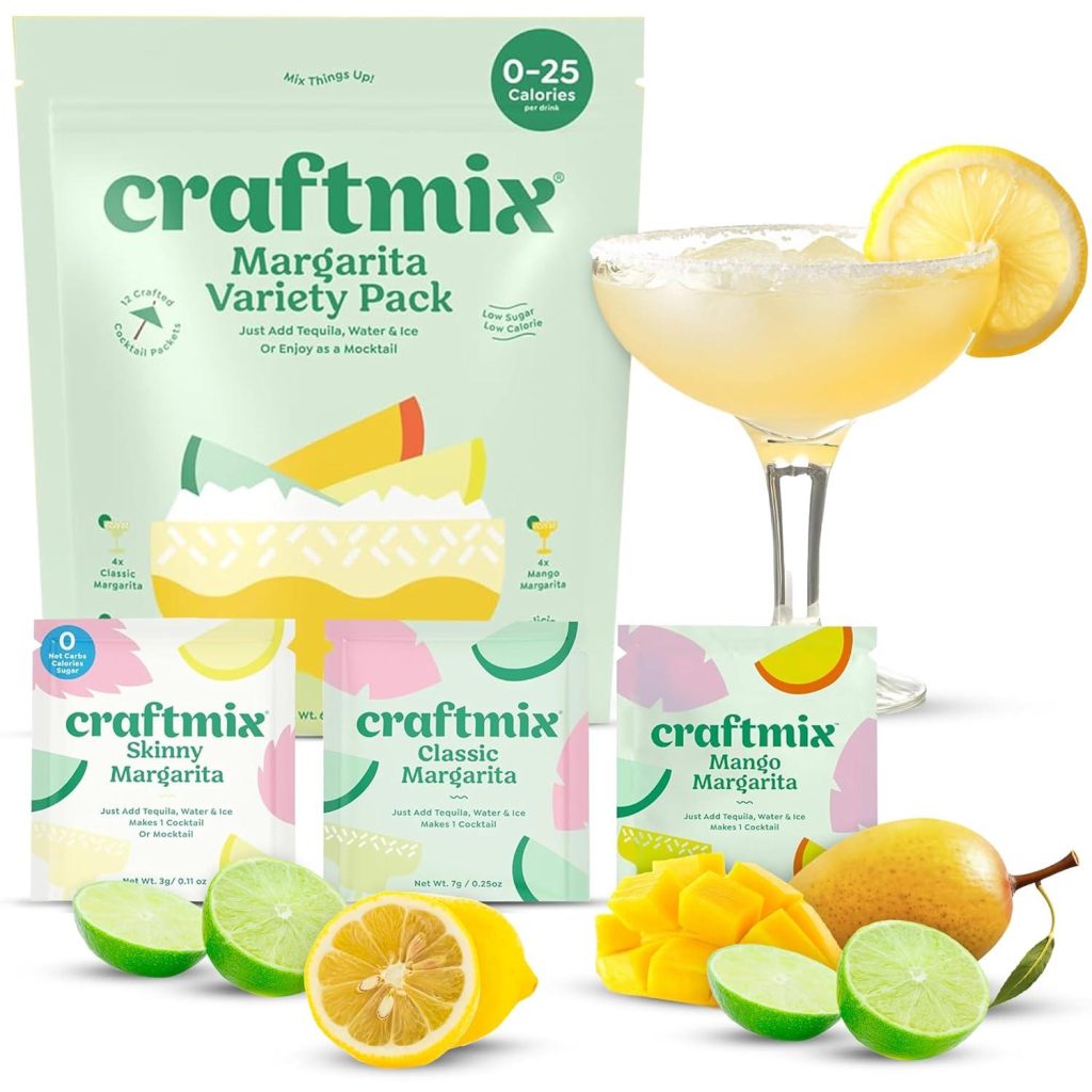 Best Cocktail & Mocktail Mixer – Craftmix Margarita Variety Pack Review