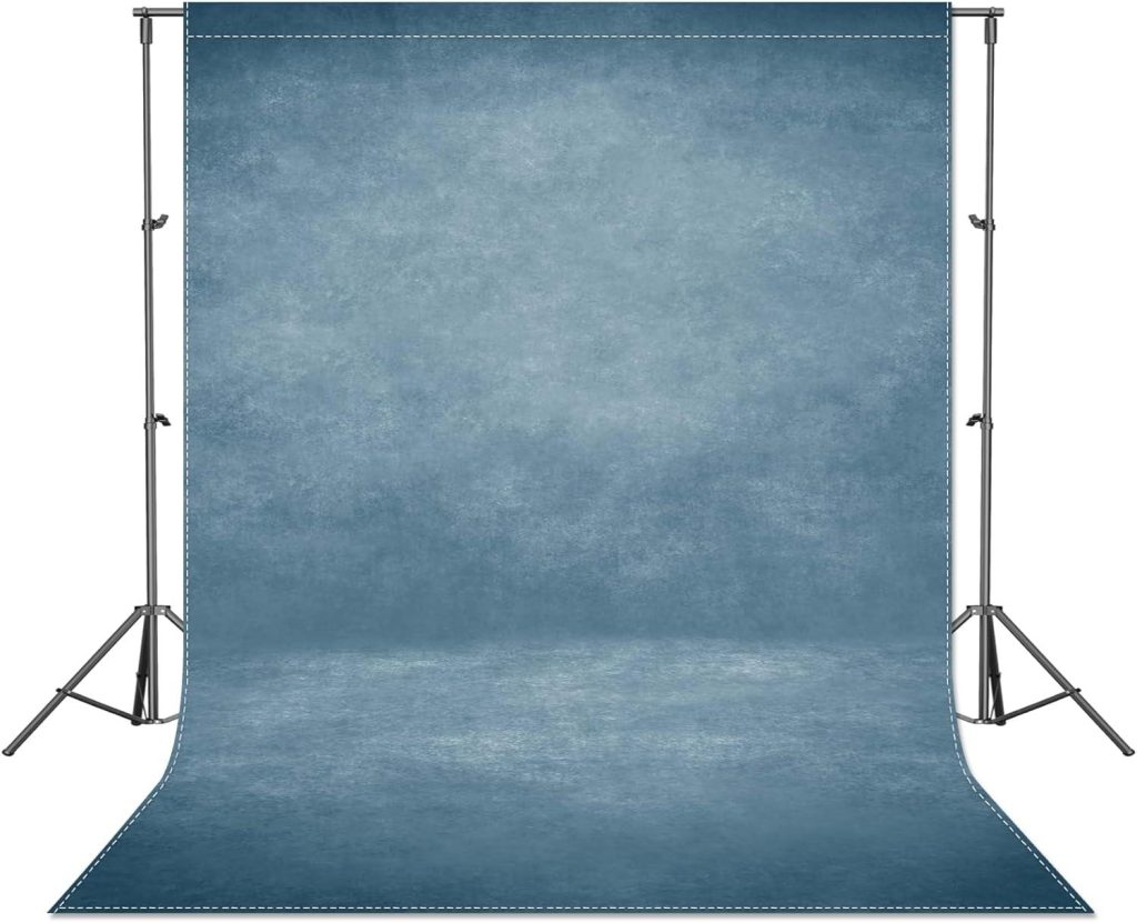 Best Photography Backdrop – ZTHMOE 5x7ft Blue Abstract Review