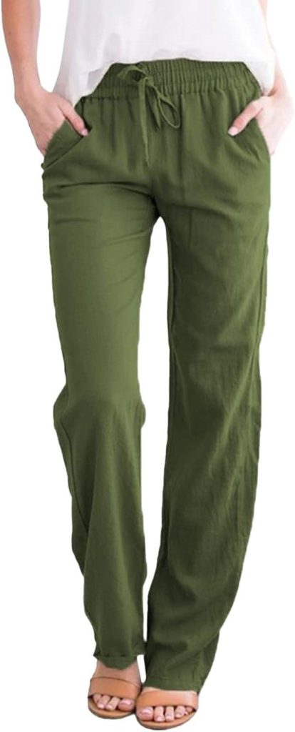 Best Beach Pants – Womens Linen Pants 2025 Summer Review